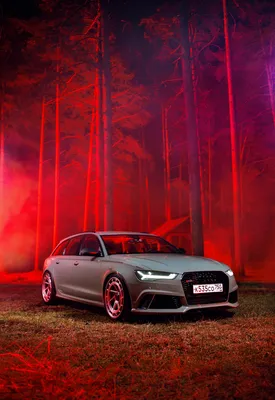 Audi RS6 Avant - автомобильный фотограф Денис Минченков