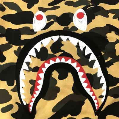 Bape Logo- Shark Logo face | Supreme wallpaper, Bape wallpapers, Hypebeast  iphone wallpaper