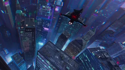 Обои Человек-паук: Через вселенные, Spider-Man: Into the Spider-Verse, 4K,  Фильмы #20637