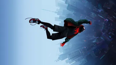 Обои Человек-паук: Через вселенные, Spider-Man: Into the Spider-Verse, 8K,  Фильмы #20639