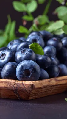 Обои для телефона эстетичные обои | Blueberry fruit, Types of berries, Fruit