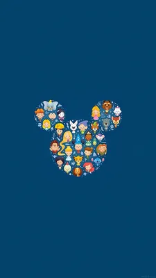 Disney Art Character Cute illust Free Download Wallpapers for Phone