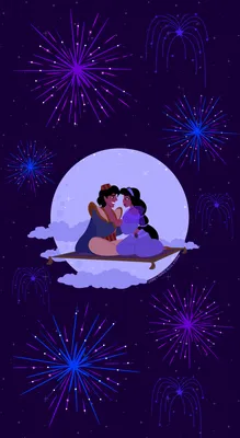 обои на телефон | Disney romance, Disney paintings, Disney collage