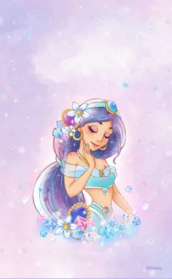 Jasmine | Disney wallpaper, Disney princess wallpaper, Cute disney drawings