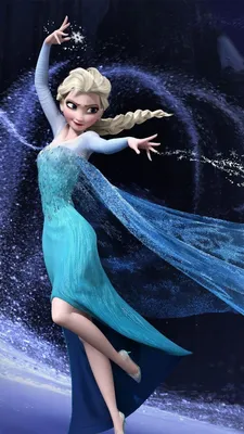 Картинка Disney Холодное сердце Коса Queen Elsa Девушки Мультики