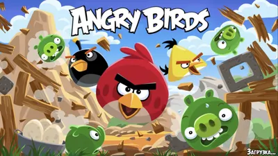 Обои Angry Birds для телефона и на рабочий стол iPhone 5