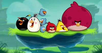 Angry Birds (HD 2K) Обои на рабочий стол, мобильный телефон и планшет.