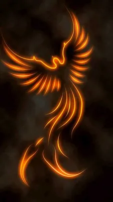 Феникс (phoenix) - мифологическая птица,возраждающаяся (a mythological  bird, reborn) #птица #миф #ог | Resim sanatı, Kuş dövmeleri, Resim