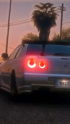 Nissan GTR R34 Живые обои от oyates [10+ обоев]