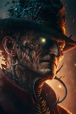 Скачать обои \"Фредди Крюгер (Freddy Krueger)\" на телефон в высоком  качестве, вертикальные картинки \"Фредди Крюгер (Freddy Krueger)\" бесплатно