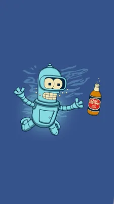 Futurama, bender, fry, leela, HD phone wallpaper | Peakpx