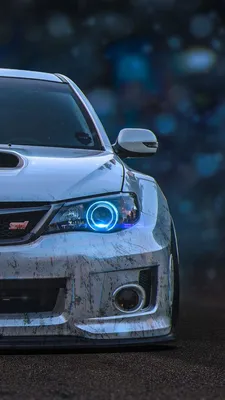 Subaru Impreza WRX STI Wallpaper for iPhone 4