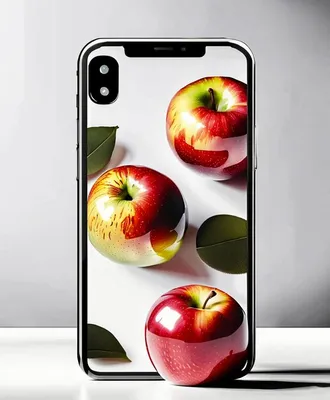 Умный apple iphone макеты из закаленного стекла 3d рендеринг обои фон hd |  Премиум Фото