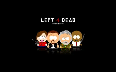 Left 4 Dead :: Обои с героями South Park