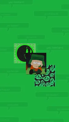 Kyle broflovski background | South park, Black and white aesthetic, Park