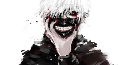 Скачать обои Art, белые волосы, красный глаз, Kaneki Ken, Токийский гуль, Канеки  Кен, Tokyo ghoul, раздел прочее в разрешении 960x854