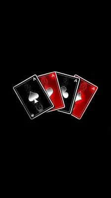 Pin by Yolande on • wallpapers, lockscreens | Playing cards art, Card  tattoo, Black poker cards wallpaper