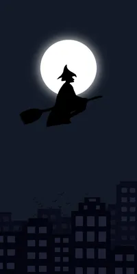 Mobile Phones Wallpaper Halloween Cartoon Phone Dark Blue | PSD Free  Download - Pikbest