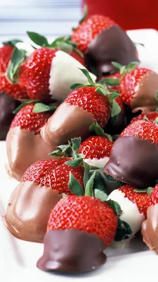 Picture Chocolate Dessert Strawberry Food Berry 1080x1920