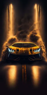 Обои для рабочего стола Ламборгини Aventador SVJ Родстер 1080x1920