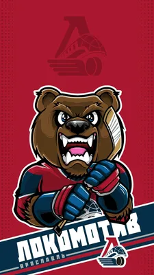 KHL Wallpaper: Lokomotiv Yaroslavl | Kontinental hockey league, Wallpaper,  Character art