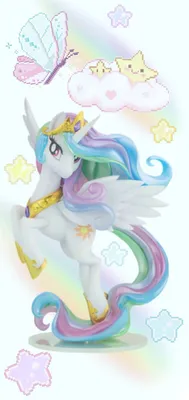 My little pony Celestia phone wallpaper | Обои