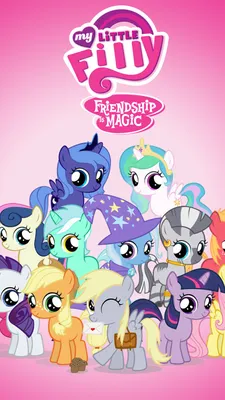 Обои My little pony на телефон iPhone 5