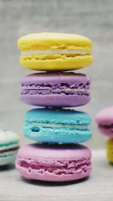 Обои French Macarons для телефона и на рабочий стол Android 2560x1600