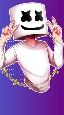 Marshmello Phone Wallpaper - Mobile Abyss