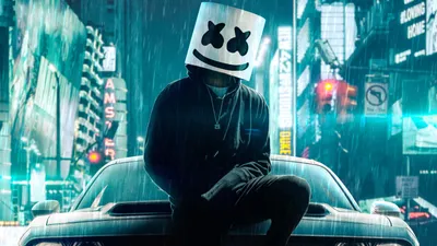 Создать мем \"marshmello, чёрный маршмеллоу, чёрные обои на телефон  маршмеллоу\" - Картинки - Meme-arsenal.com