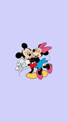 Картинка Mickey Mouse Disney Red Wallpaper для iPhone 7 Plus