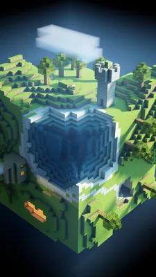 Minecraft, планета, мир, куб, кубы | Minecraft wallpaper, World wallpaper,  Iphone wallpaper