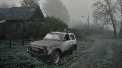 Russian lada car parked in hi-res stock photography and images - Alamy