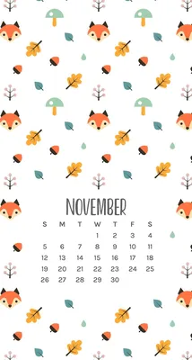 November wallpaper, Iphone wallpaper fall, Calendar wallpaper