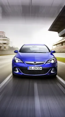 Picture Opel Astra, OPC, 2015 Blue Cars Front 1080x1920