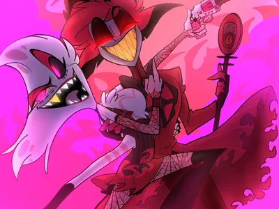 отельхазбин #аластор #обои #отели #hazbinhotel #alastor #radiodemon  #обоиаластор #обоиотельхазбин | Фотоколлаж, Красные арты, Мультфильмы