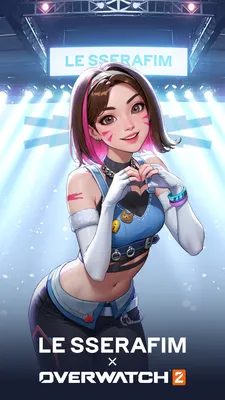 D.Va (Overwatch) Phone Wallpapers