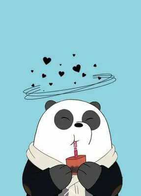 Panda🐼😘 | Cartoon wallpaper, Cute cartoon wallpapers, Cute panda wallpaper