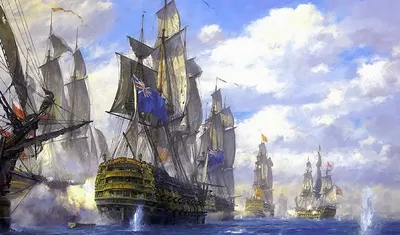 Шведский линейный корабль в бою | Old sailing ships, Pirate ship art,  Sailing