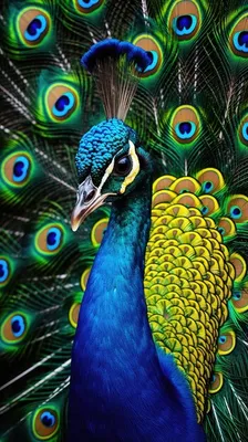 Peacock Feathers (close up) Phoenix Zoo | Custom photo wallpaper, Peacock,  Feather