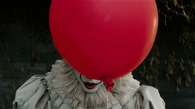 Wallpaper It, Pennywise, balloon, clown, best movies, Movies #13325