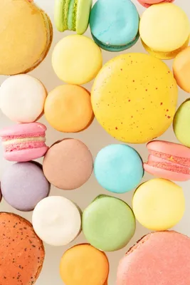 Картинка на телефон: colorful, десерт, dessert, french, macaron, пирожные,  bright, sweet