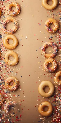 Desktop Wallpapers Candy Donuts Coffee Cup Food Pastry Gray 640x960