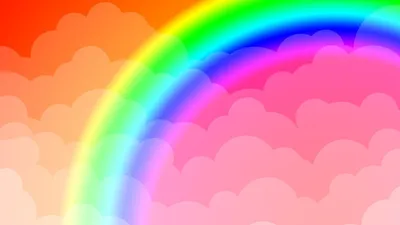 Скачать обои небо, радуга, the sky, rainbow разрешение 640x960 #30139