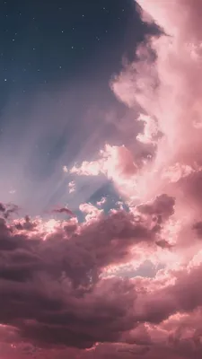 Pink clouds wallpaper, Clouds wallpaper iphone, Sky aesthetic