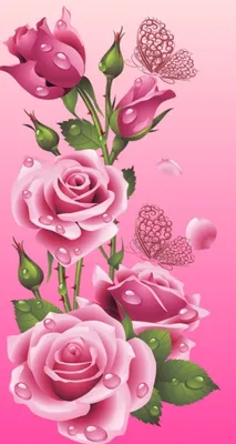 Pin by Betty Crim on FLOWERS..ROSES | Flower iphone wallpaper, Pink  wallpaper iphone, Pink flowers wallpaper