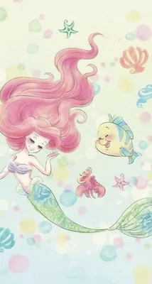 Обои на телефон в стиле и с русалочкой Ариэль | Mermaid wallpapers, Disney  wallpaper, Cute disney wallpaper