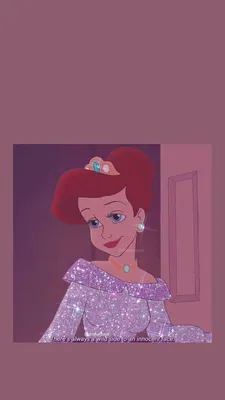 Обои принцесса Ариэль. | Instagram cartoon, Disney princess art, Disney  aesthetic