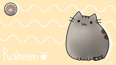 pusheen wallpaper, autumn wallpaper and autumn - image #6433371 on Favim.com