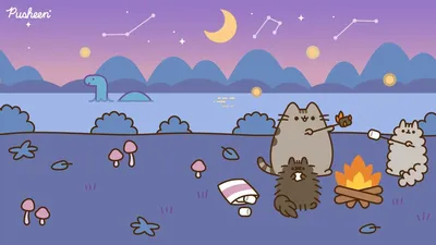 Halloween Pusheen Cat Wallpapers - Wallpaper Cave